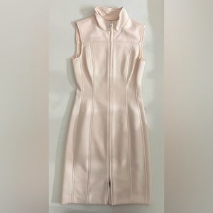 Tommy Hilfiger Sleeveless Front Zip Pink Dress Size 2